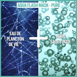 Aqua Flash Mask - Masque Tissu Hydratation Flash & Pureté instantanée