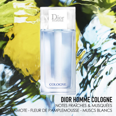 Dior Homme - Eau De Cologne - Notes fraîches et musquées