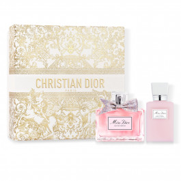 Coffret cadeau Miss Dior - eau de parfum et lait pour le corps - notes florales