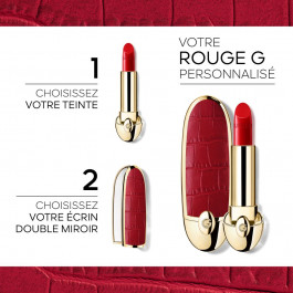 Rouge G - L'écrin bijou double miroir - Le rouge à lèvres soin personnalisable