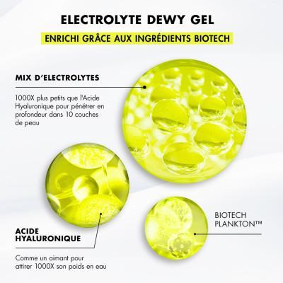 Aquasource - Gel Hydratant léger enrichi en électrolytes