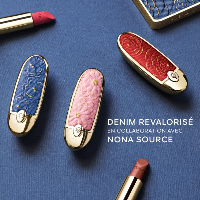 Rouge G, Blooming Denim - L’écrin bijou double miroir