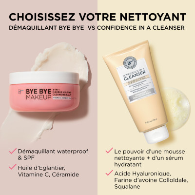 Bye Bye Makeup™ - Baume démaquillant fondant 3-en-1