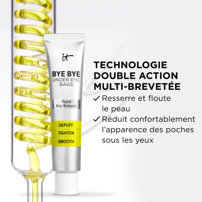 Bye Bye Under Eye Bags - Traitement instantané pour les poches