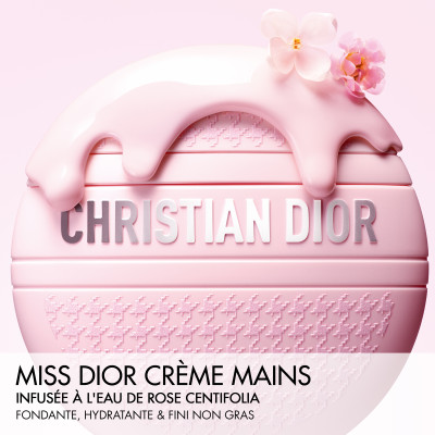 Miss Dior Crème Mains Fondante - Crème hydratante parfumée pour les mains
