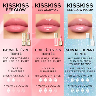 KissKiss Bee Glow Plump - Repulpeur illuminateur infusé au miel et aux cyclopeptides