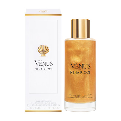Vénus de Nina Ricci - Huile Scintillante et Hydratante pour le Corps