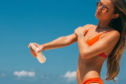 Je protège ma peau du soleil